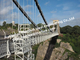 Σύγχρονη ψηλή γέφυρα αναστολής καλωδίων, σαφής γέφυρα καλωδίων δομικού χάλυβα της Bailey έκτασης προμηθευτής